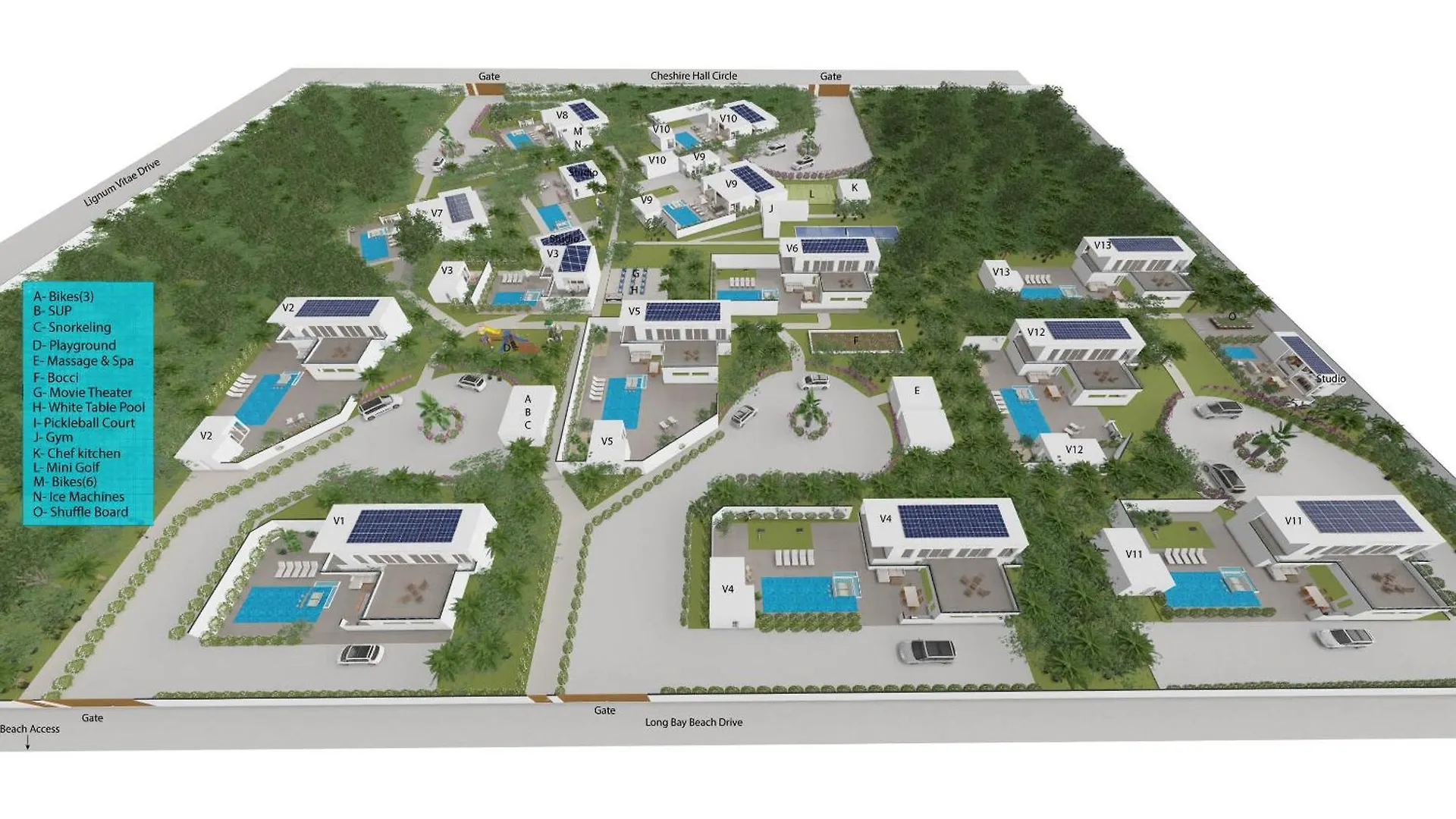 White Villas - Beachside Villa With Pool And Resort Amenities - V1 Long Bay